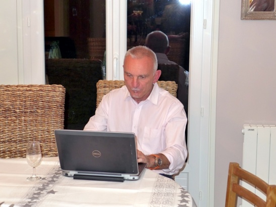 Soirée Gigondas chez Danièle et Jean Lou