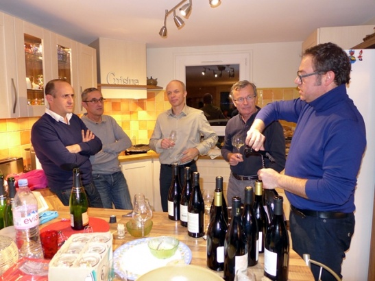 Soirée Gigondas chez Danièle et Jean Lou