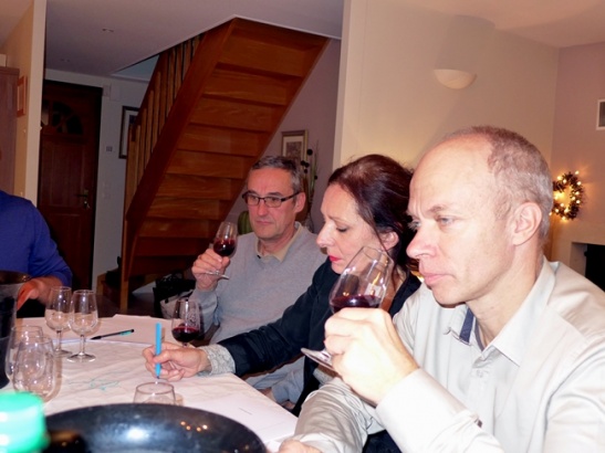 Soirée Gigondas chez Danièle et Jean Lou