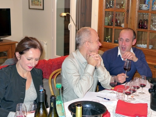 Soirée Gigondas chez Danièle et Jean Lou