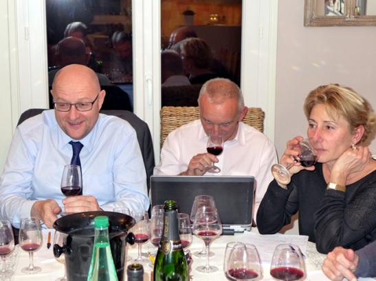 Soirée Gigondas chez Danièle et Jean Lou