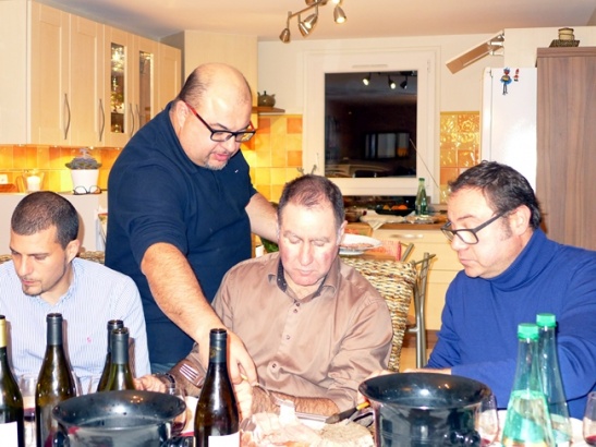 Soirée Gigondas chez Danièle et Jean Lou