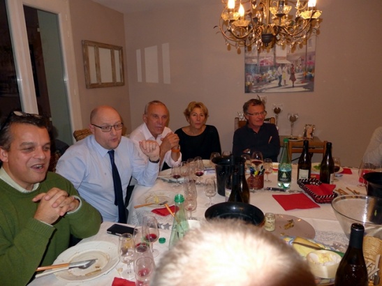 Soirée Gigondas chez Danièle et Jean Lou