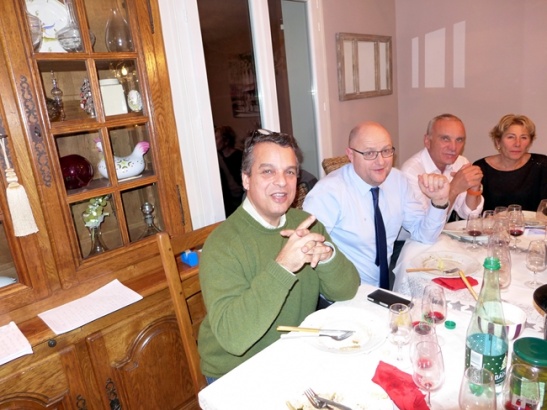 Soirée Gigondas chez Danièle et Jean Lou