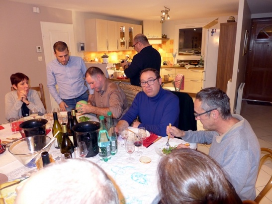 Soirée Gigondas chez Danièle et Jean Lou