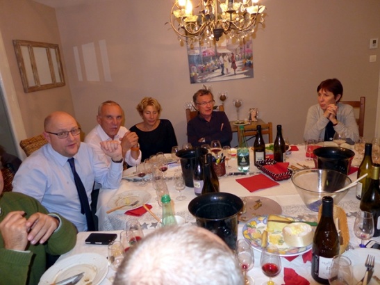 Soirée Gigondas chez Danièle et Jean Lou