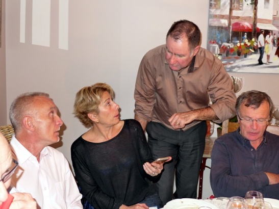 Soirée Gigondas chez Danièle et Jean Lou