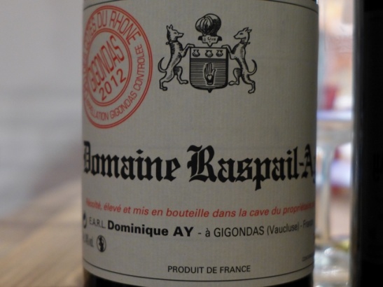 Soirée Gigondas chez Danièle et Jean Lou