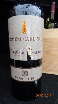 Primitivo Di Manduria 2011
