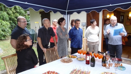 Soirée clôture chez Michel