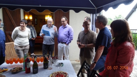 Soirée clôture chez Michel