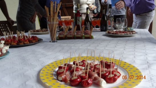 Soirée clôture chez Michel