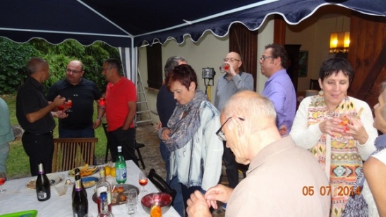 Soirée clôture chez Michel