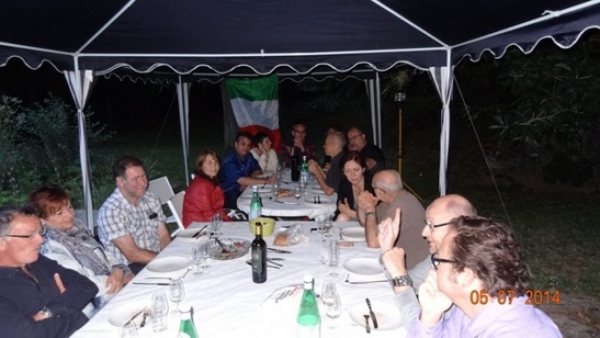 Soirée clôture chez Michel
