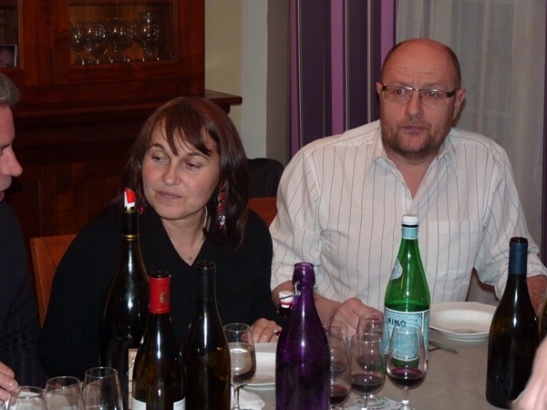 Soirée vins du Rhône Sud chez Dervisa et Walter