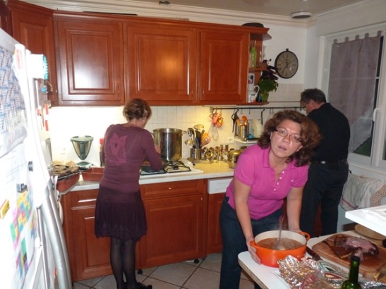 Soirée vins du Rhône Sud chez Dervisa et Walter