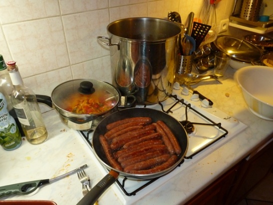 Soirée vins du Rhône Sud chez Dervisa et Walter