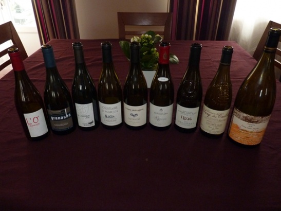 Soirée vins du Rhône Sud chez Dervisa et Walter