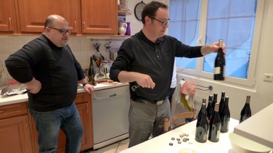 Soirée St Chinian chez Dervisa et Walter