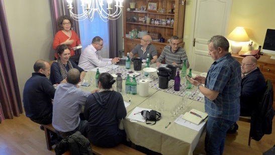 Soirée St Chinian chez Dervisa et Walter