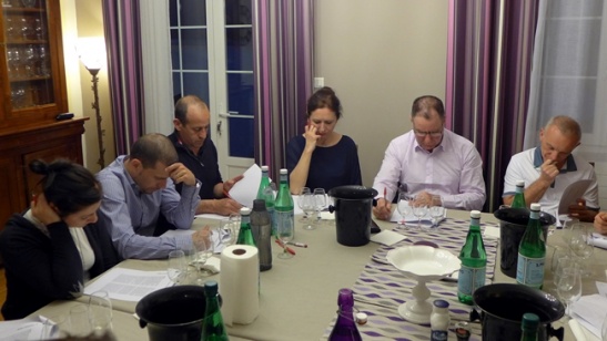 Soirée St Chinian chez Dervisa et Walter