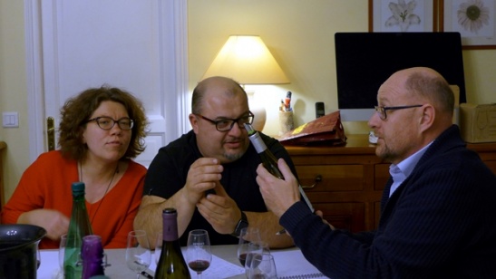 Soirée St Chinian chez Dervisa et Walter