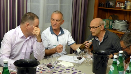 Soirée St Chinian chez Dervisa et Walter