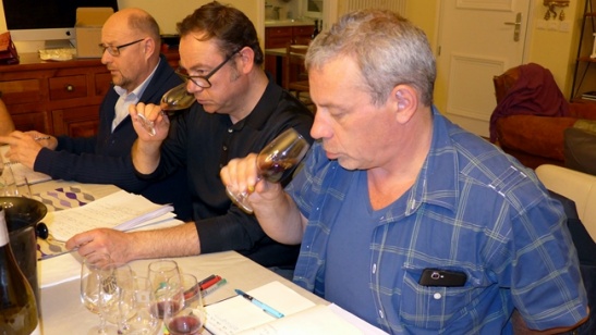 Soirée St Chinian chez Dervisa et Walter